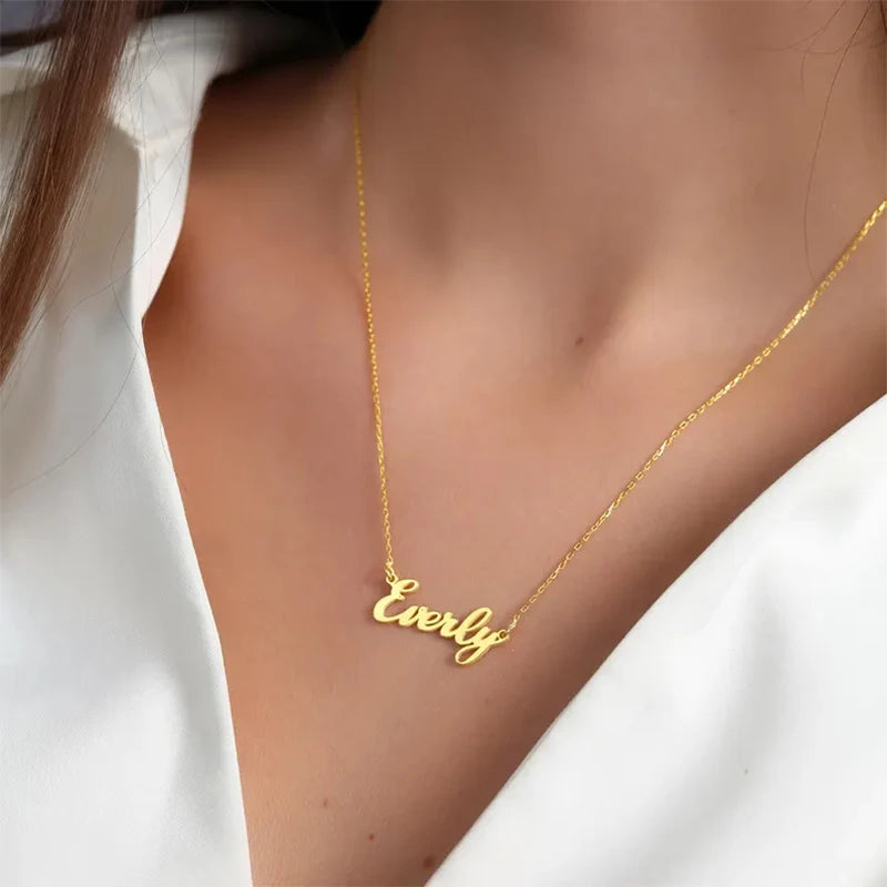 Collier prénom personnalisé