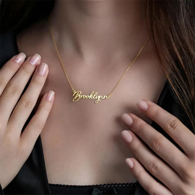 Collier prénom personnalisé