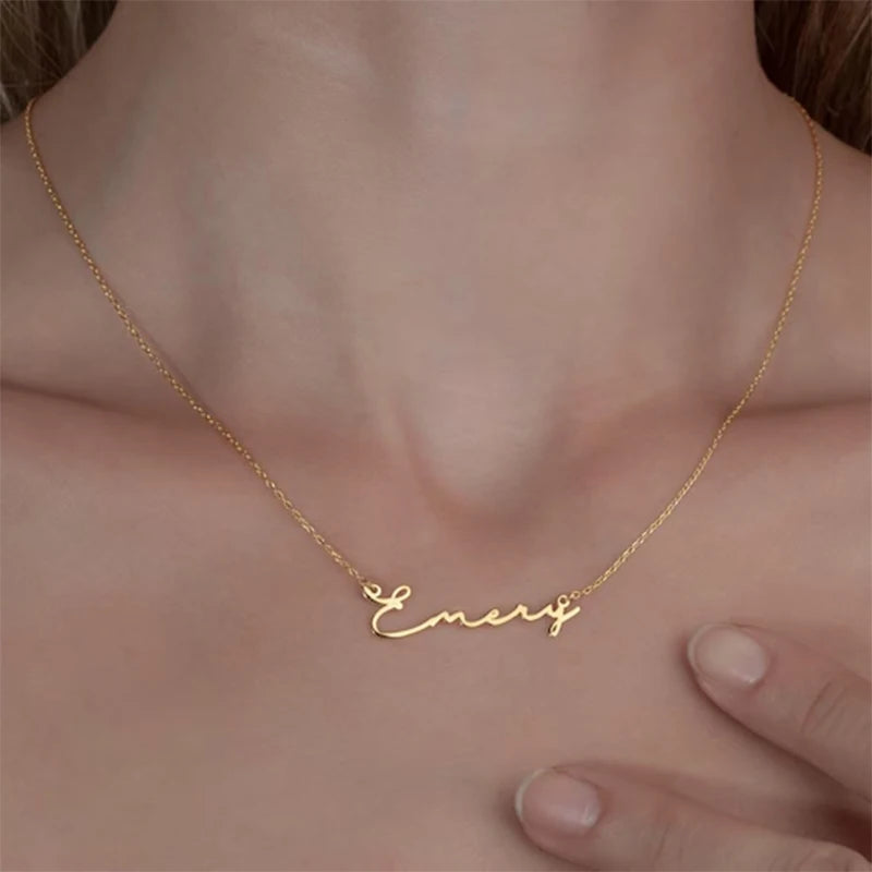 Collier prénom personnalisé
