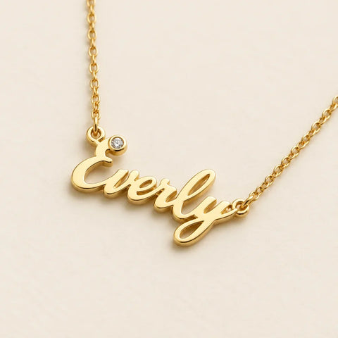 [Scale AI] detail, Collier prénom personnalisé