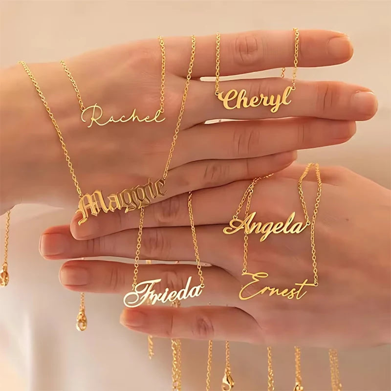Collier prénom personnalisé